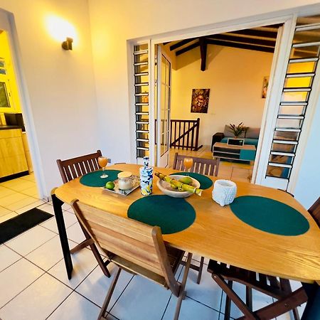 Villa Iguana, Duplex Paisible, Vue Magnifique Mer Et Rocher Du Diamant, Piscine Sainte-Luce Exteriér fotografie