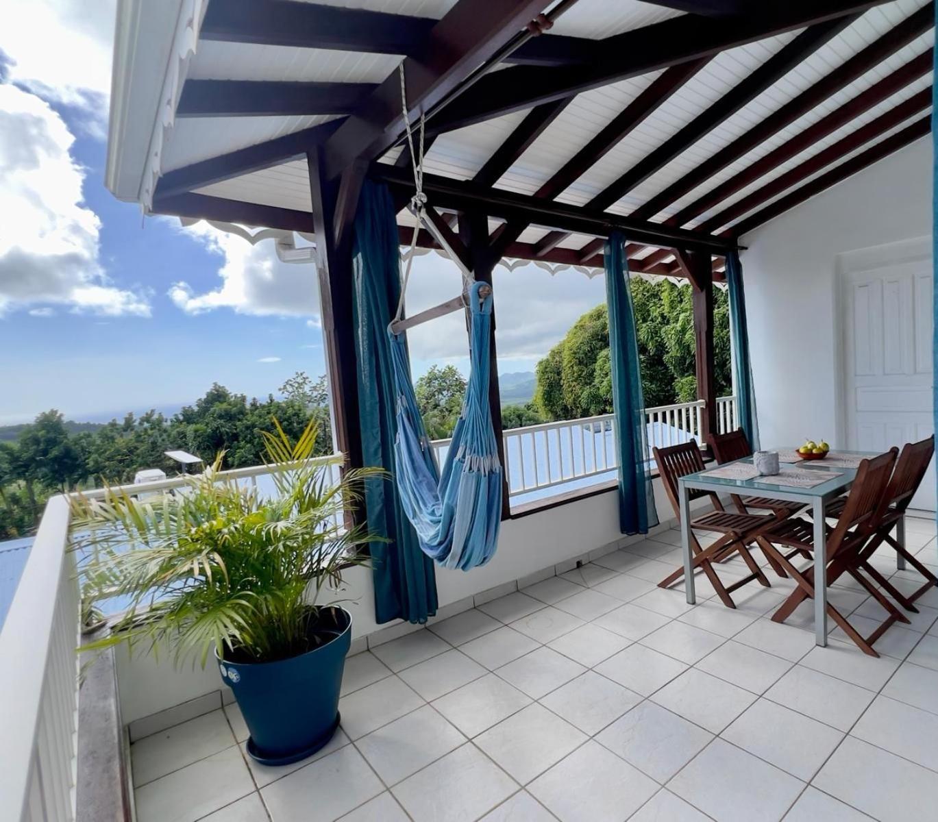 Villa Iguana, Duplex Paisible, Vue Magnifique Mer Et Rocher Du Diamant, Piscine Sainte-Luce Exteriér fotografie